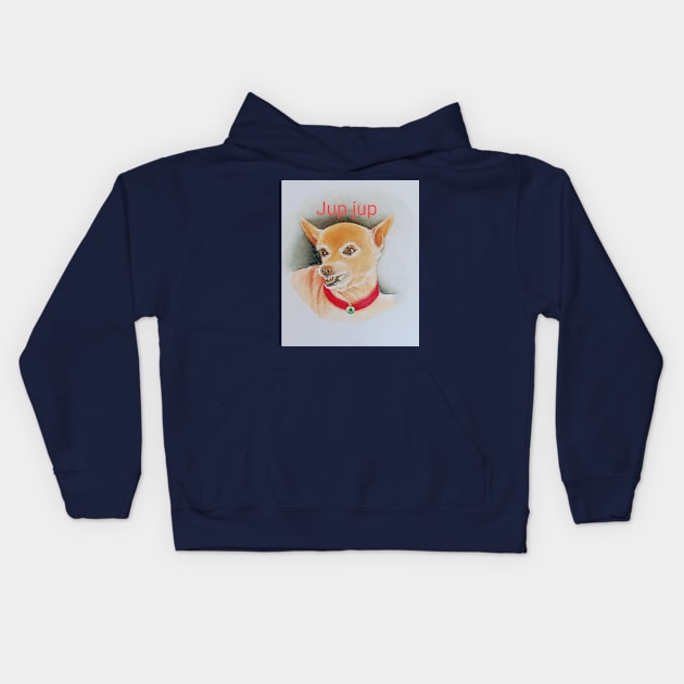 JUP JUP Kids Hoodie by Boo Legge